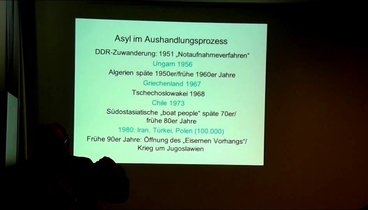 KEB Osnabrück: Flucht, Asyl und Einwanderung. Vortrag von Prof. Dr. Jochen Oltmer
